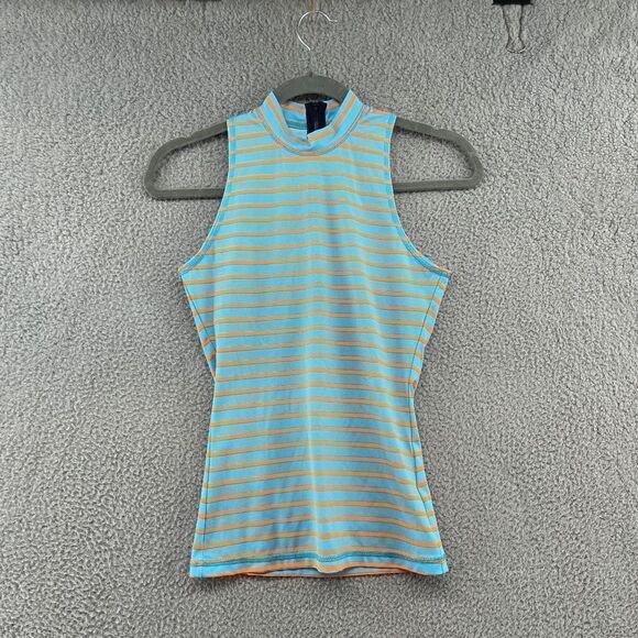 J.Crew Sleeveless Rash guard Stripes XS - Picture 1 of 8